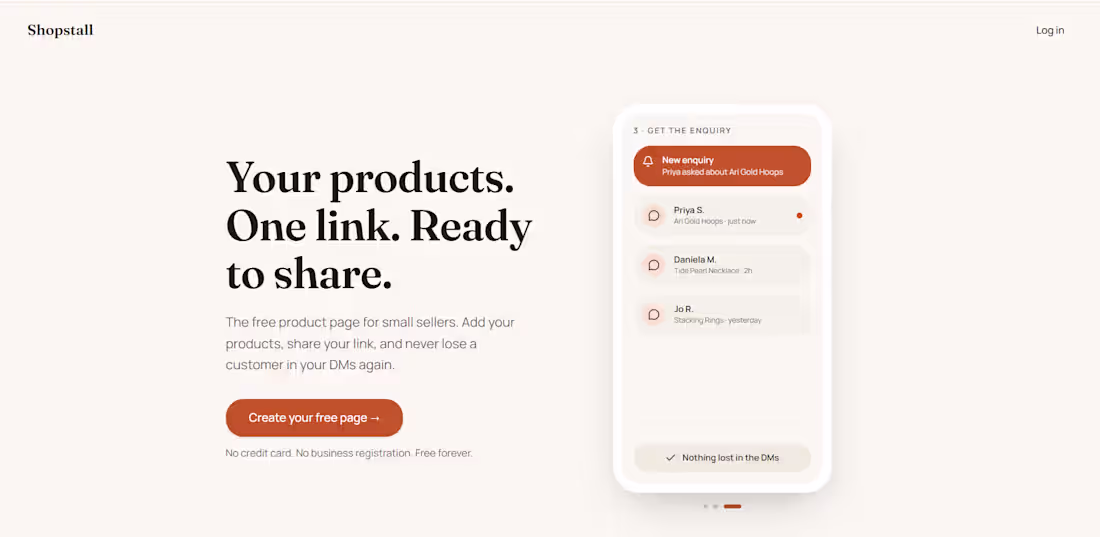 Cover image for ShopStall.app (https://ShopStall.app)  is a