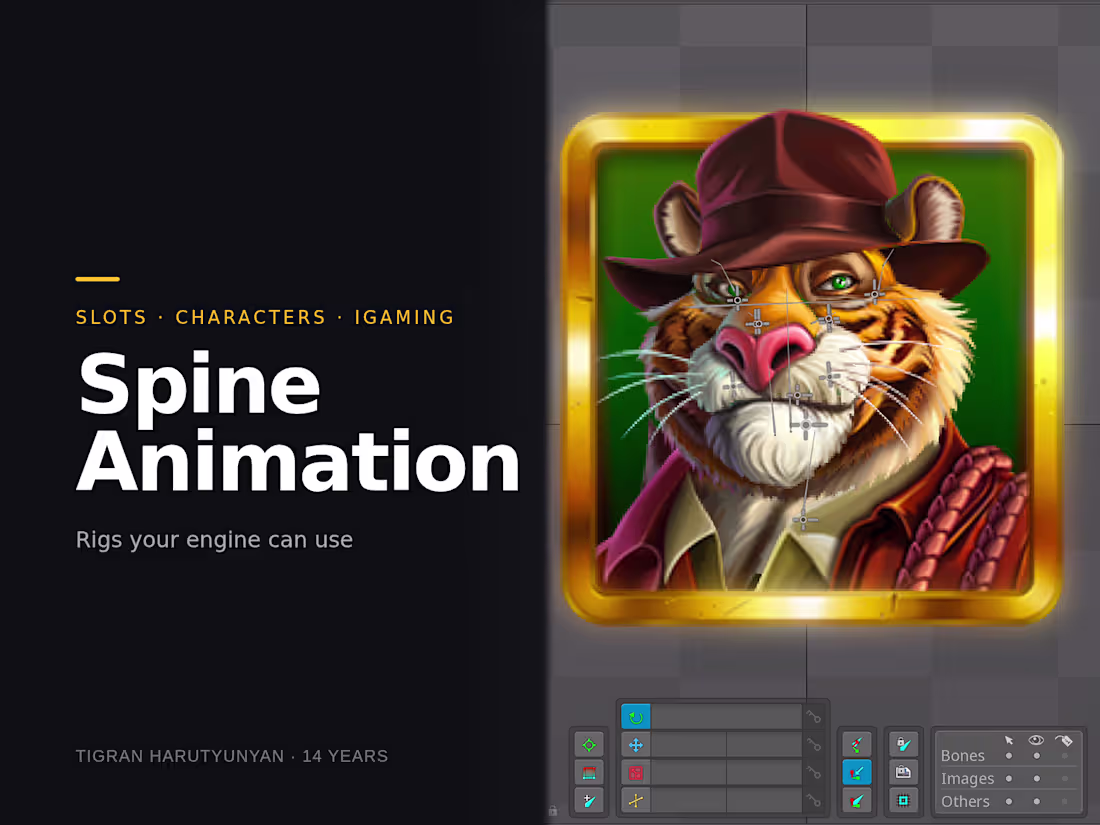 Cover image for Slot Game & Character Animation in Spine