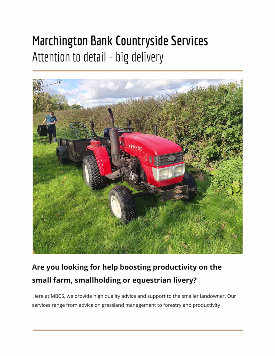 Cover image for Marchington bank contractors