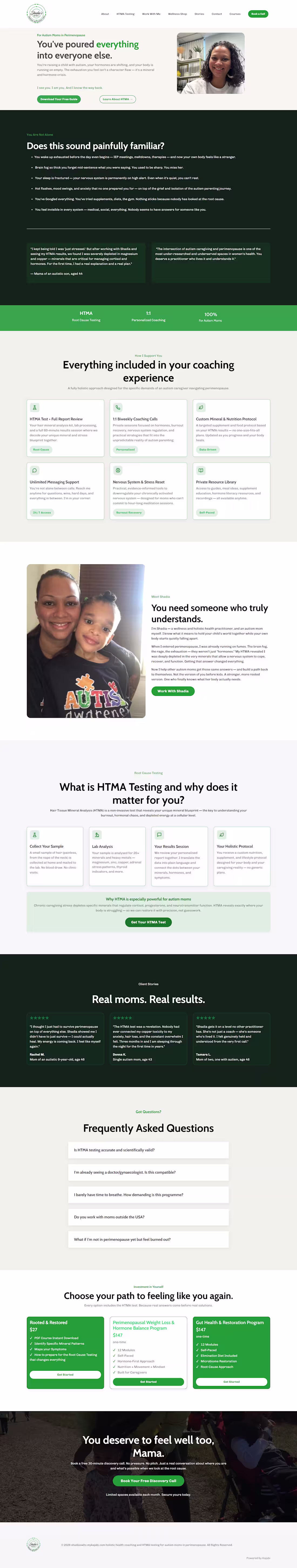 Cover image for Website design on Kajabi