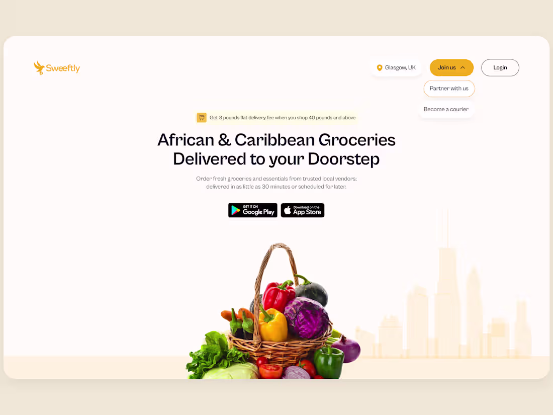 Cover image for Sweeftly: Optimizing Customer Ordering & Vendor Operations