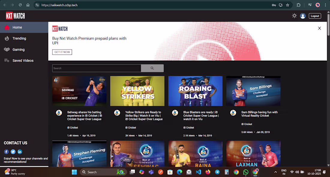 Cover image for Built youtube like clone , video viewing and sharing platfor...
