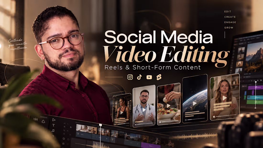 Cover image for Social Media Video Editing | Reels & Short-Form Content