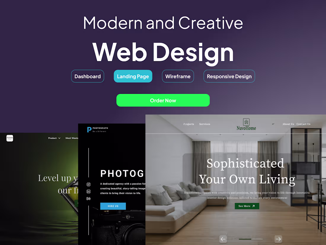Cover image for A clean, responsive and user focused website just for you