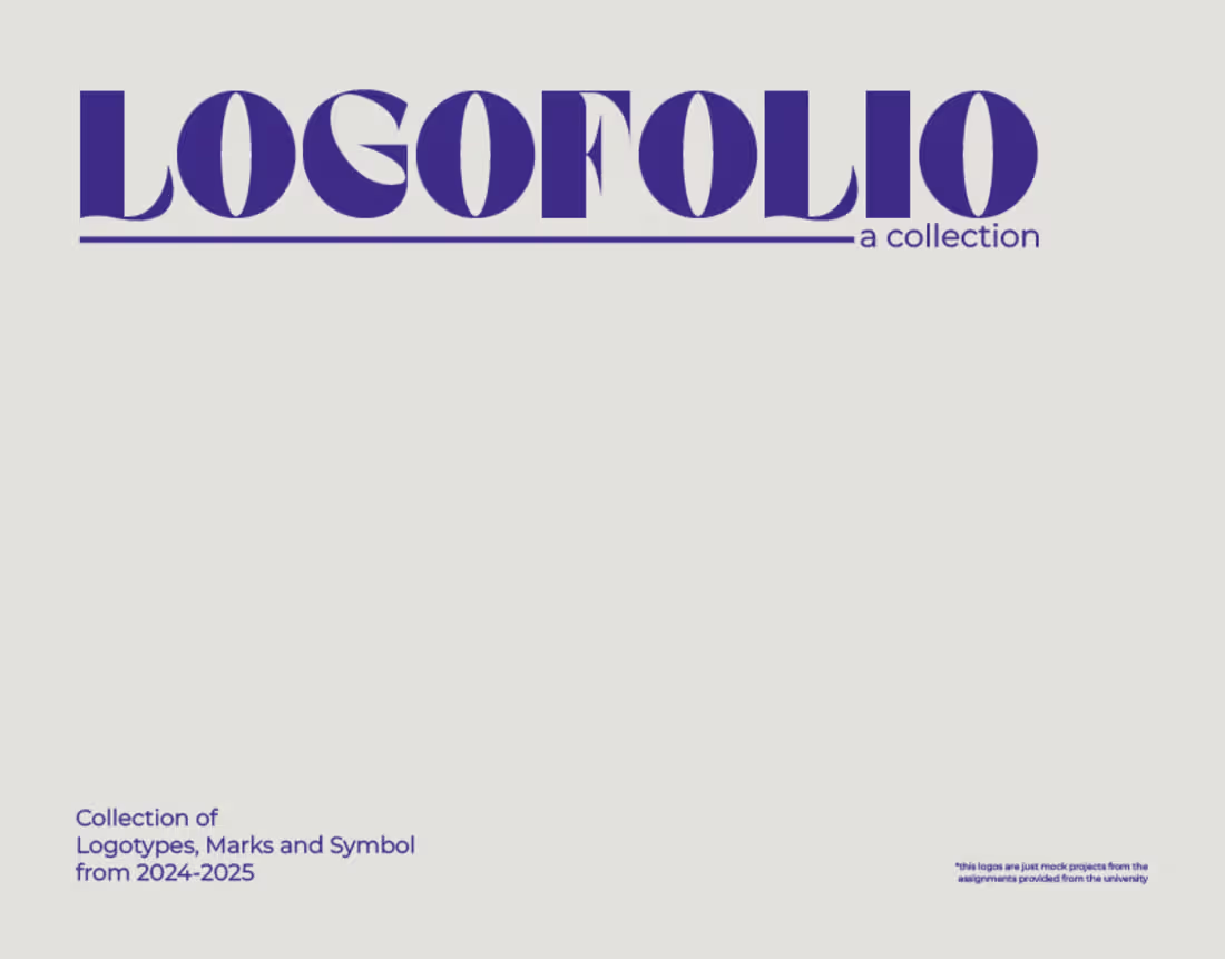 Cover image for Logofolio I University Mock Project