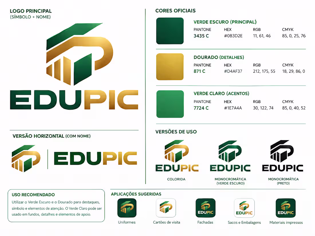 Cover image for Edupic — Visual Identity