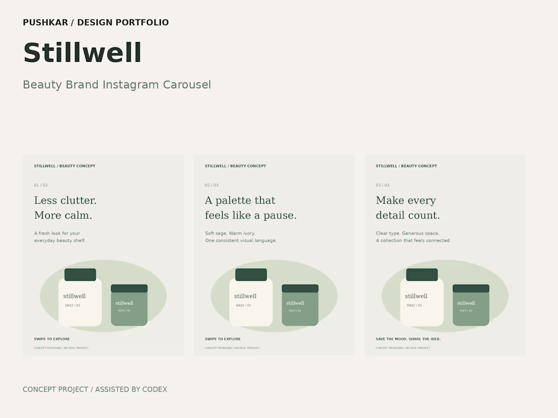 Cover image for Stillwell — Beauty Brand Instagram