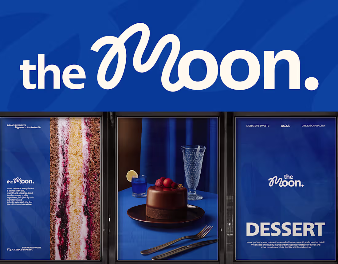 Cover image for Brand identity for a patisserie.