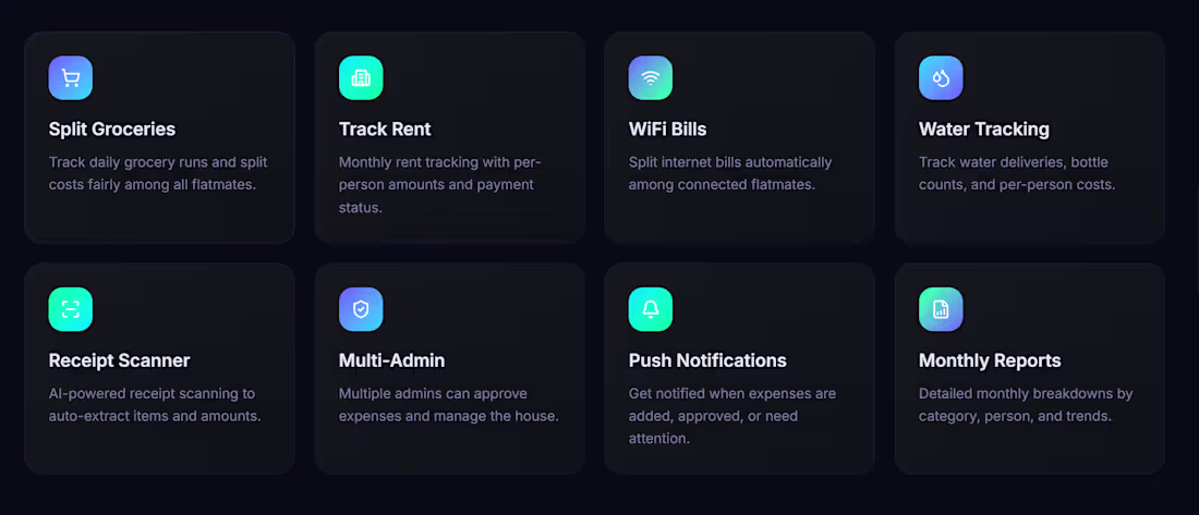 Cover image for FlatSplit — Expense Manager PWA