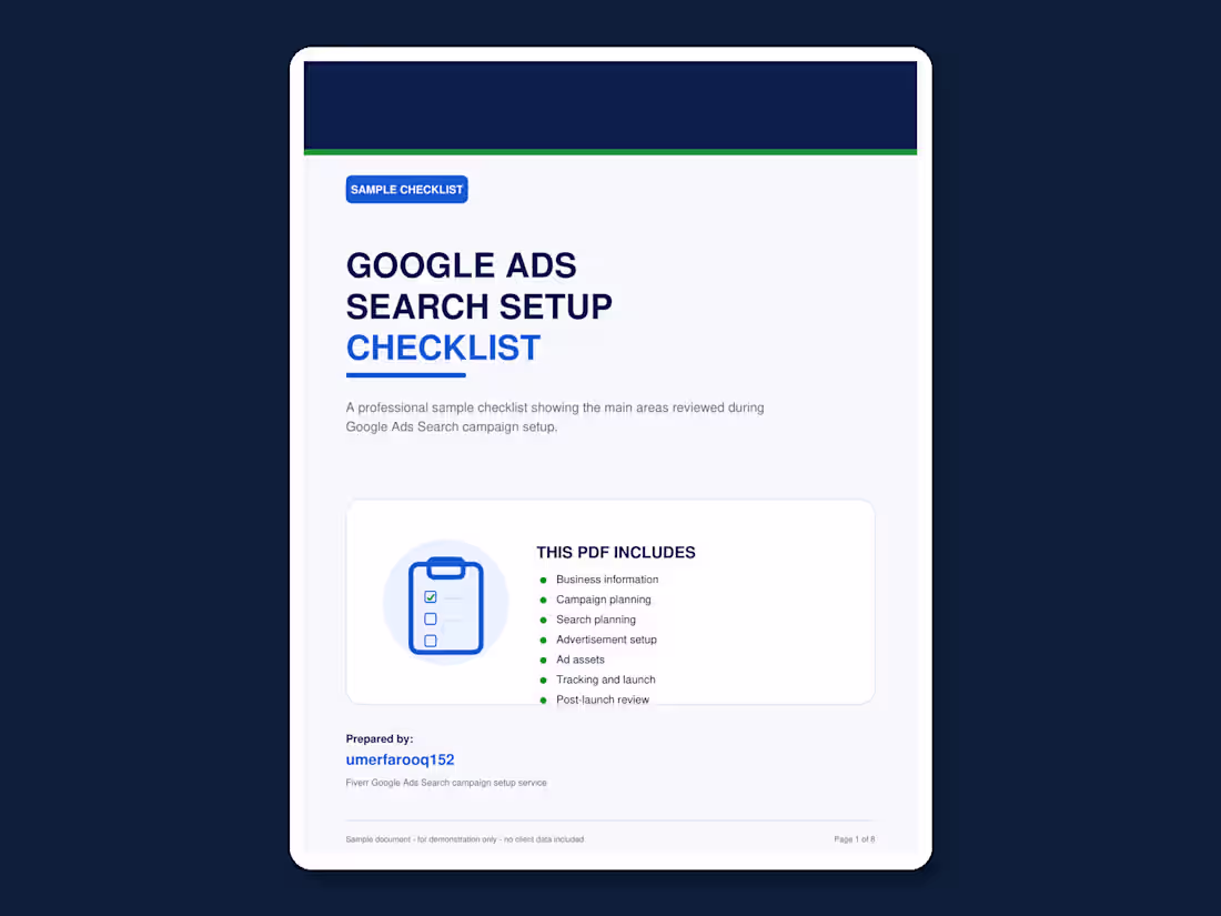 Cover image for Built a practical quality-control checklist