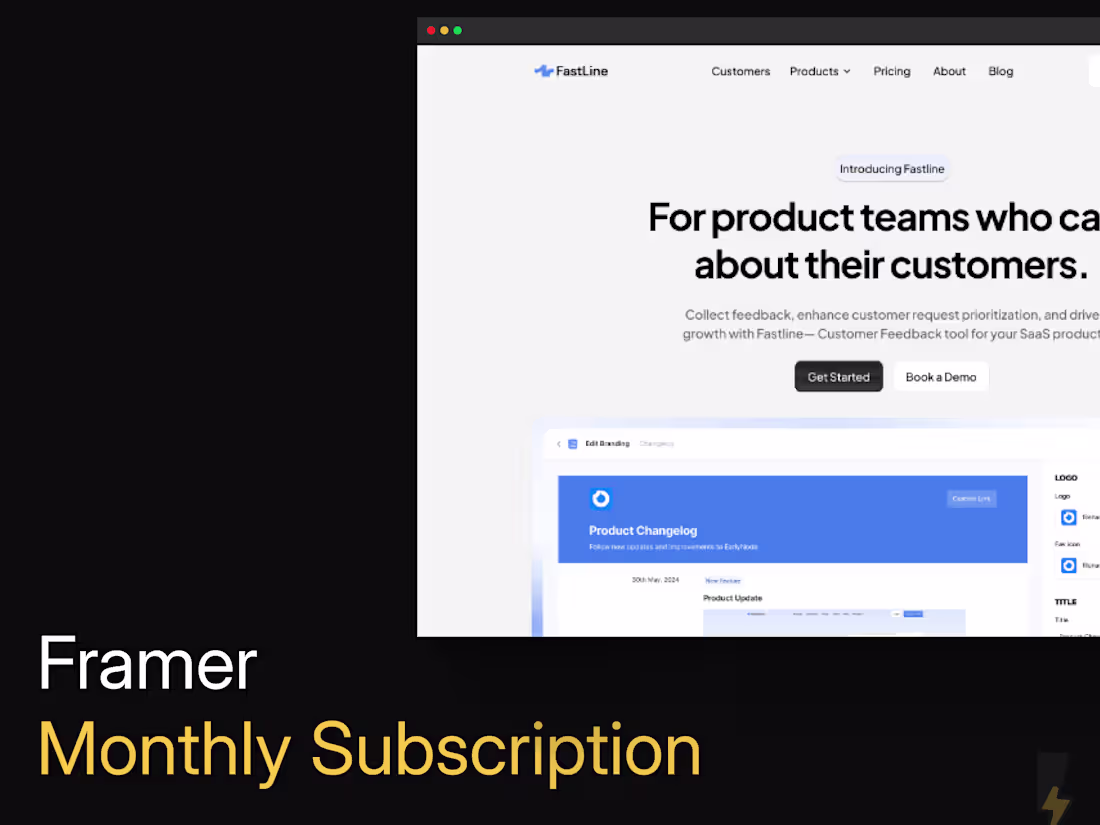 Cover image for Framer Partner: Monthly Website Subscription
