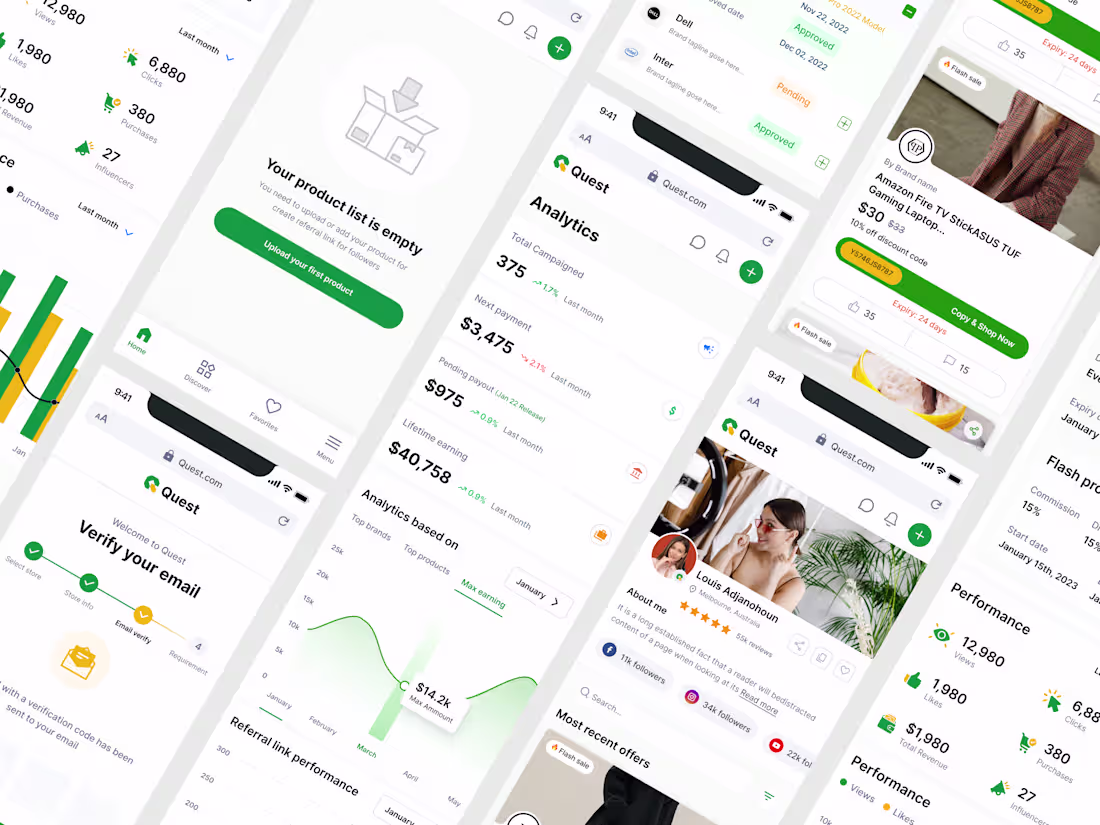 Cover image for Quest — Affiliate Marketing SaaS