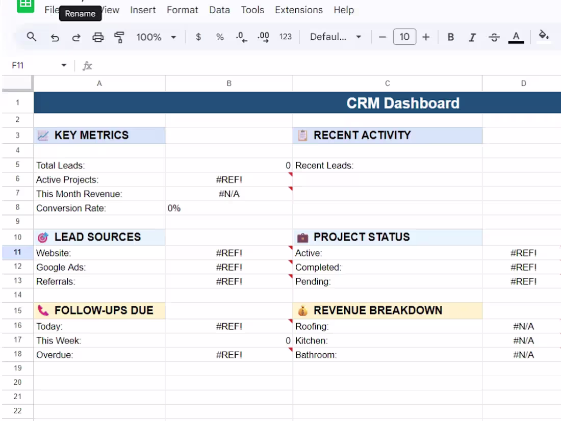 Cover image for Google Sheet CRM with Auto Emailing