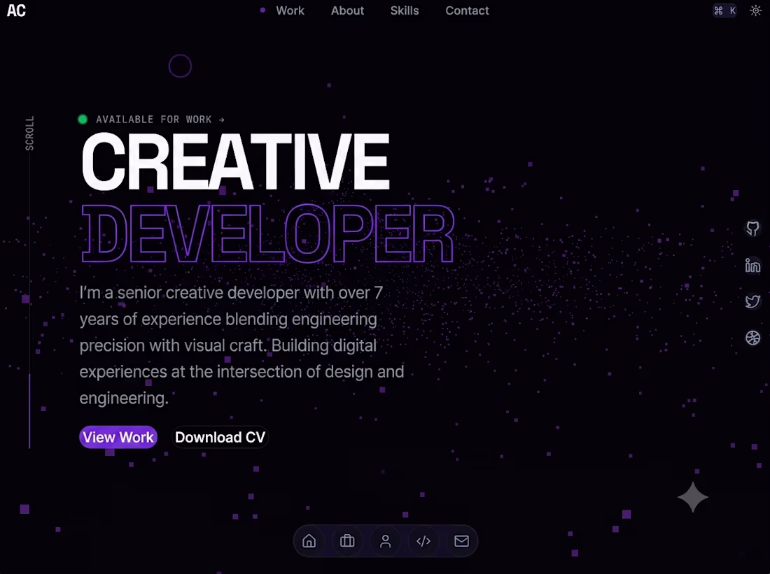 Cover image for AI-Powered Developer Portfolio
