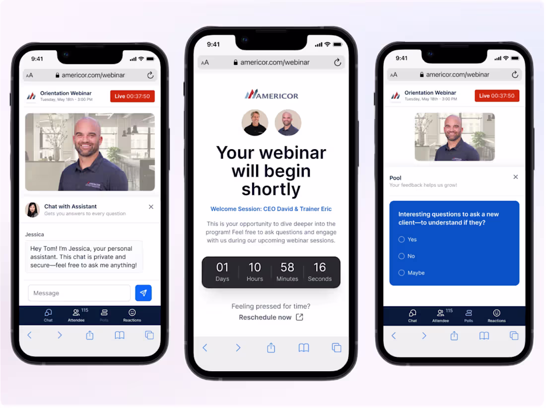 Cover image for Webinars Platform.