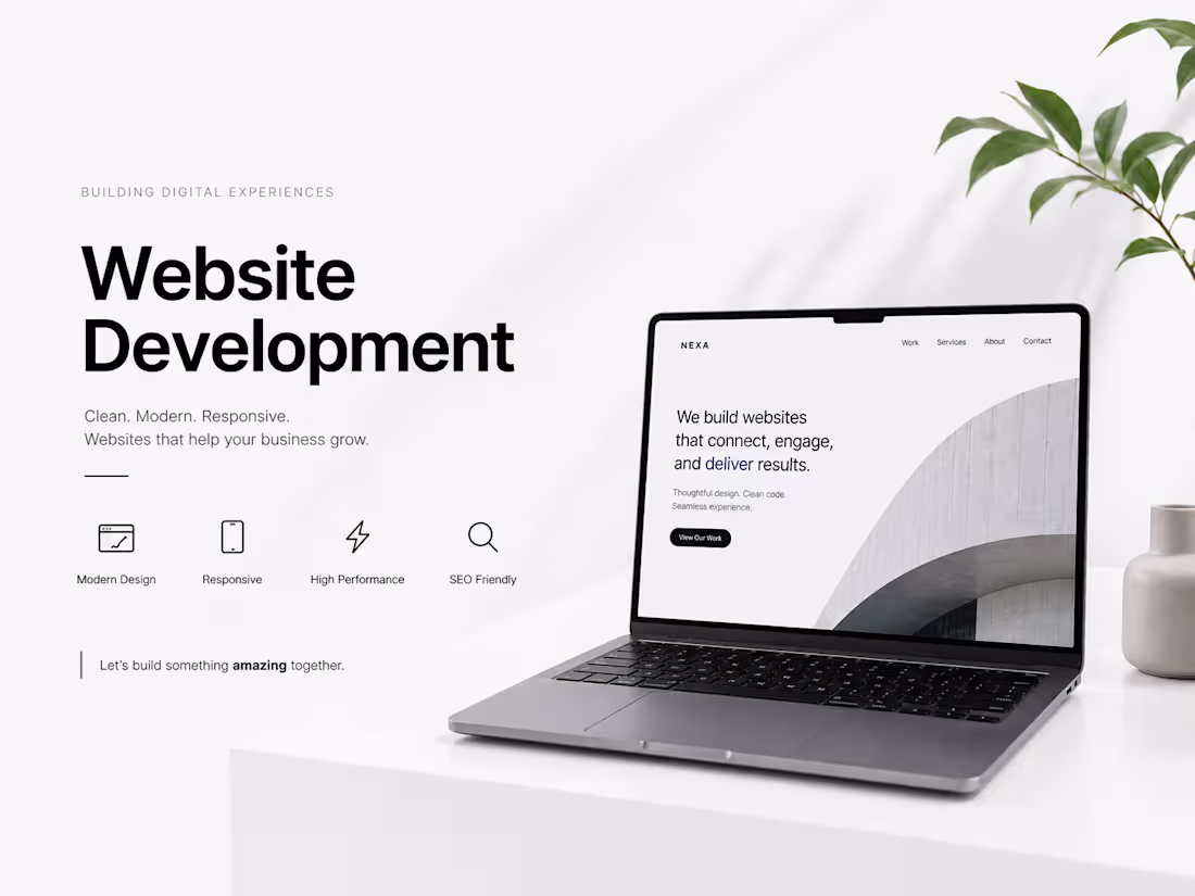 Cover image for Custom Website Development (HTML/CSS/JS)