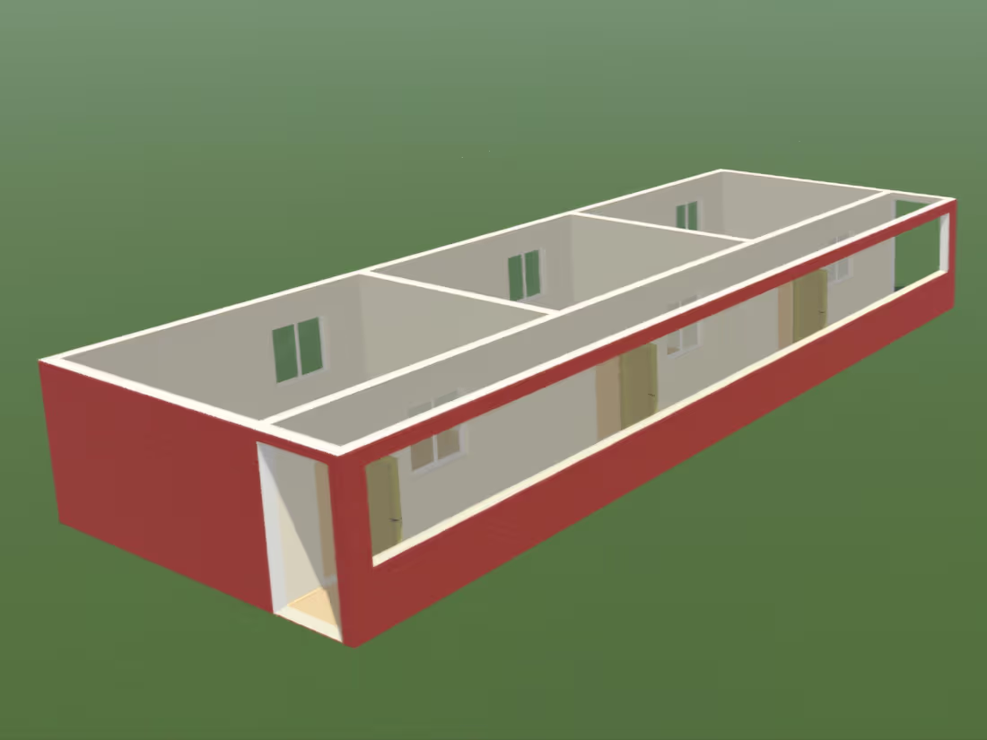 Cover image for Project title: 3-Unit Bedsitter Block