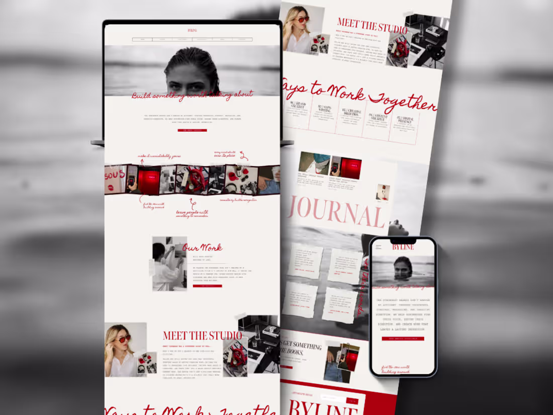 Cover image for Editorial, personality-led, and built to