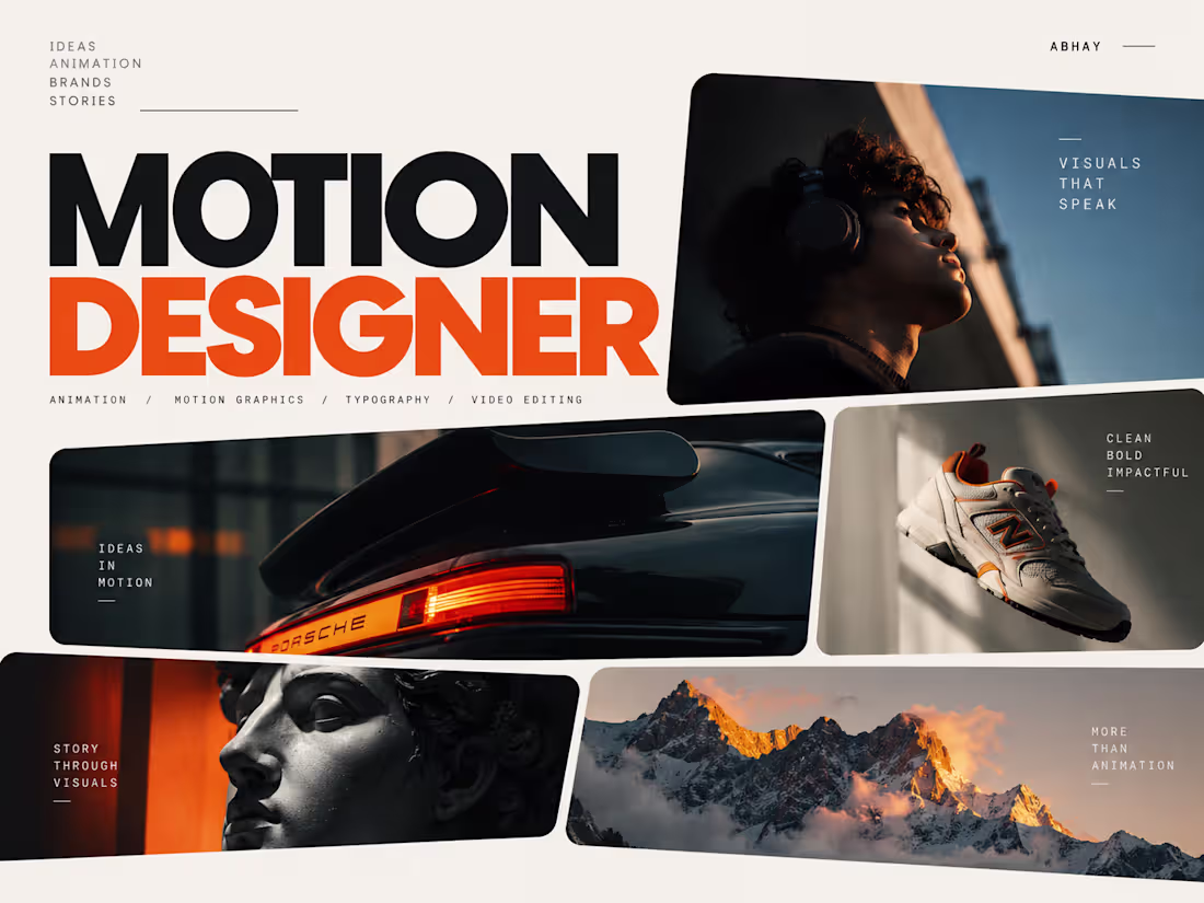 Cover image for Motion Graphics & Animation