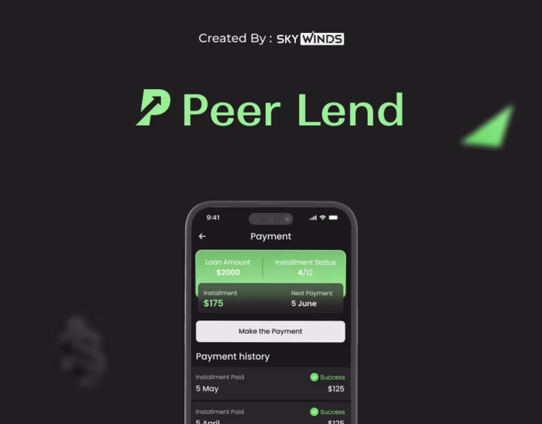 Cover image for PeerLend A Peer-to-Peer Lending Platform
