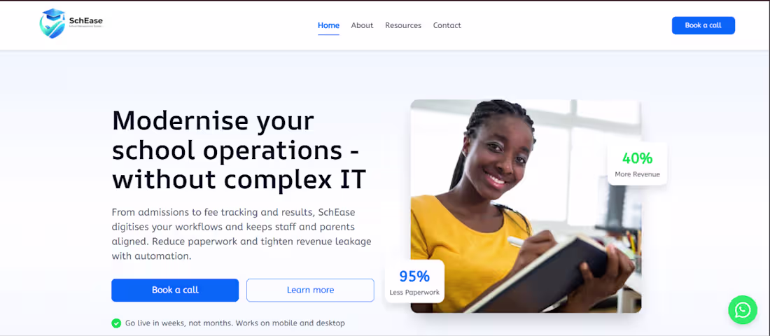Cover image for Multi-module EdTech SaaS for admissions,