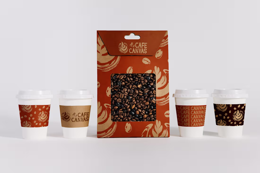 Cover image for Cafe Canvas Brand Identity & Expansion