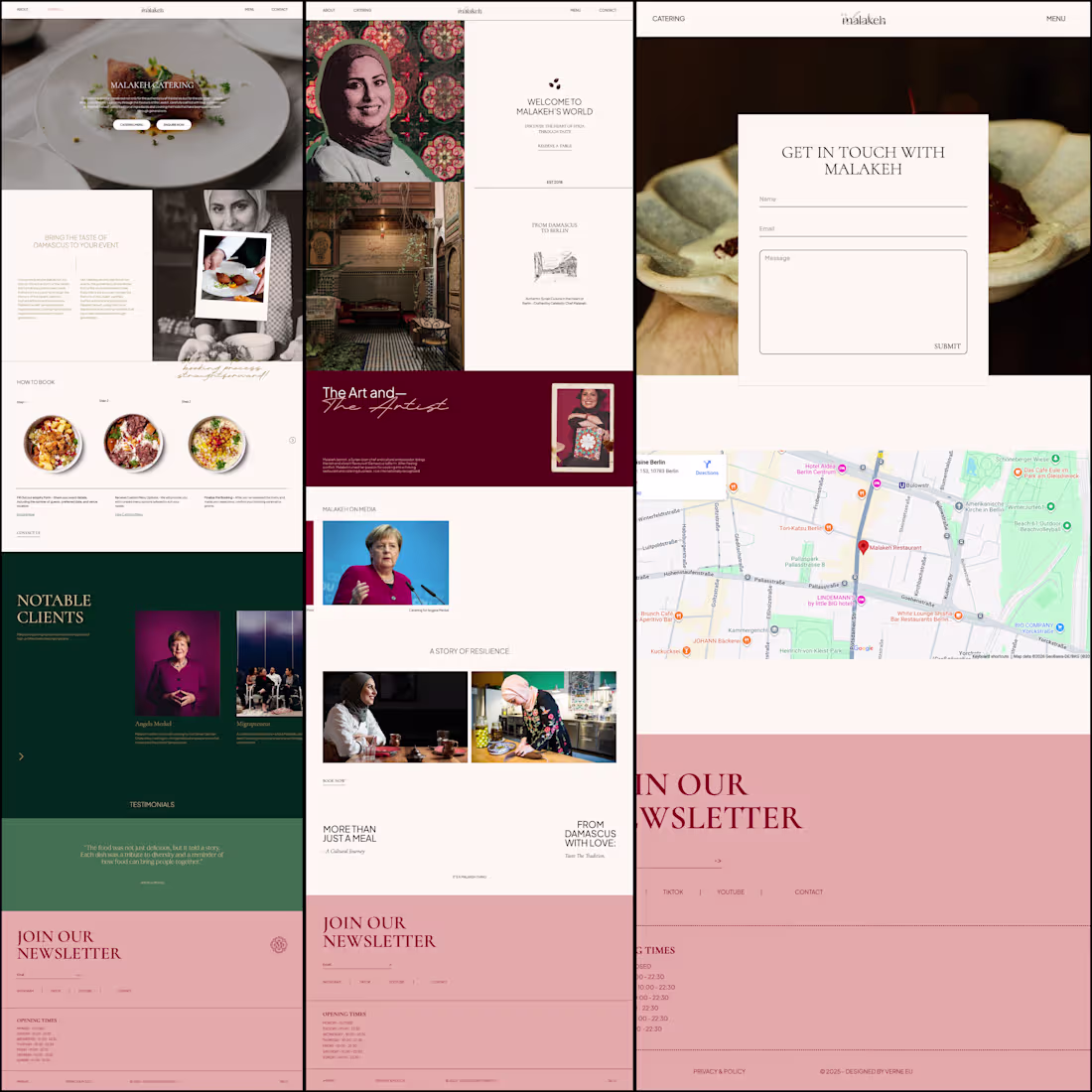 Cover image for Malakeh is a Berlin-based restaurant offering authentic Syri...