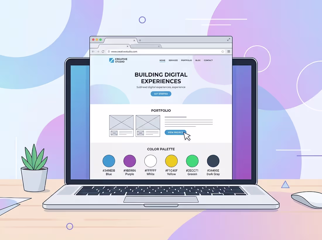 Cover image for Website UI/UX Design