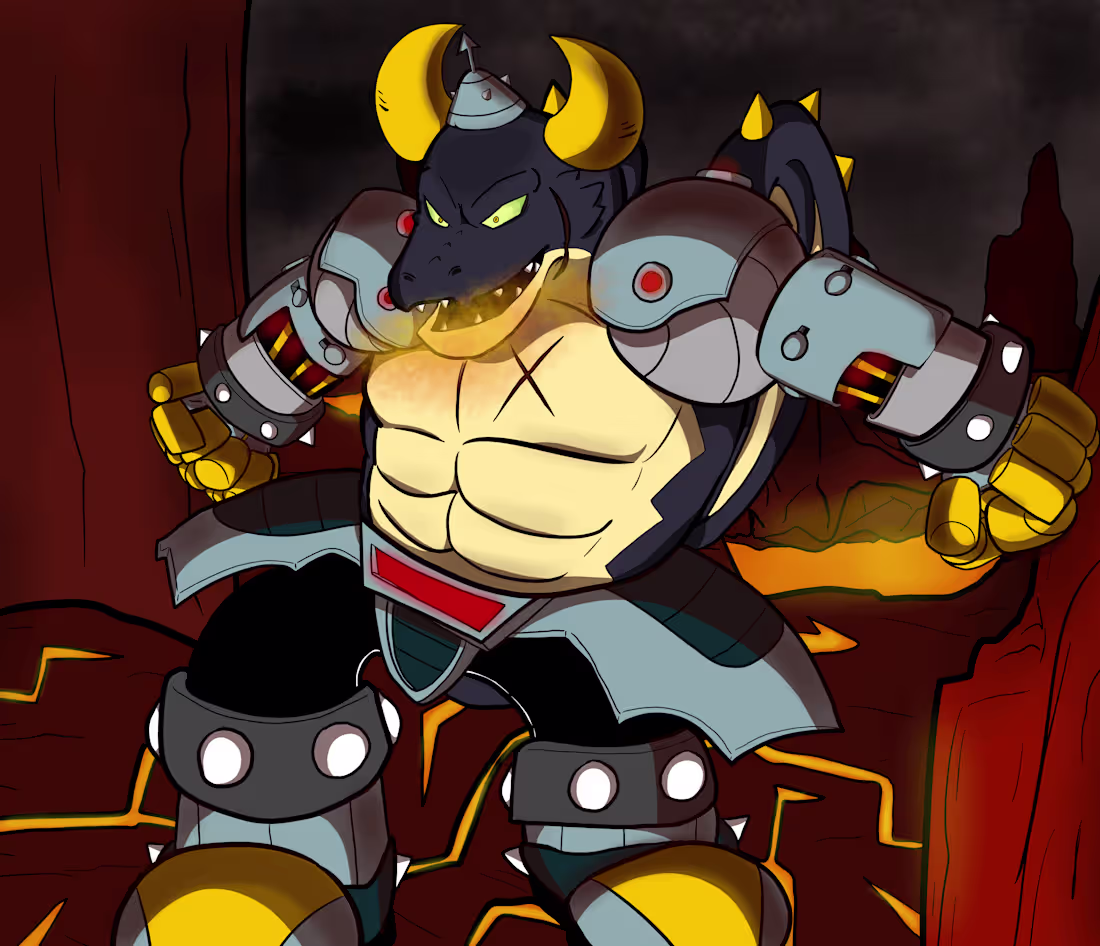 Cover image for Boulder | Cybernetic Dragon Character