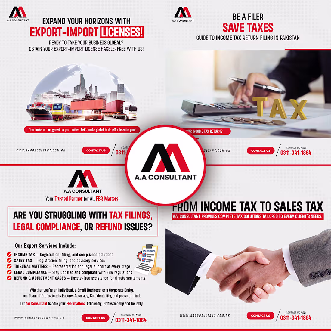 Cover image for Corporate & Tax Consultancy Social