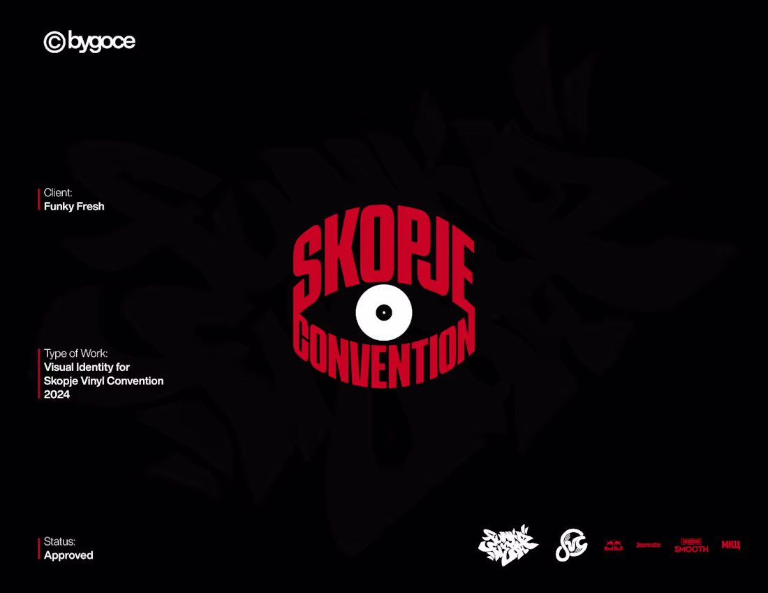 Cover image for Skopje Vinyl Convention - Visual Identity :: Behance