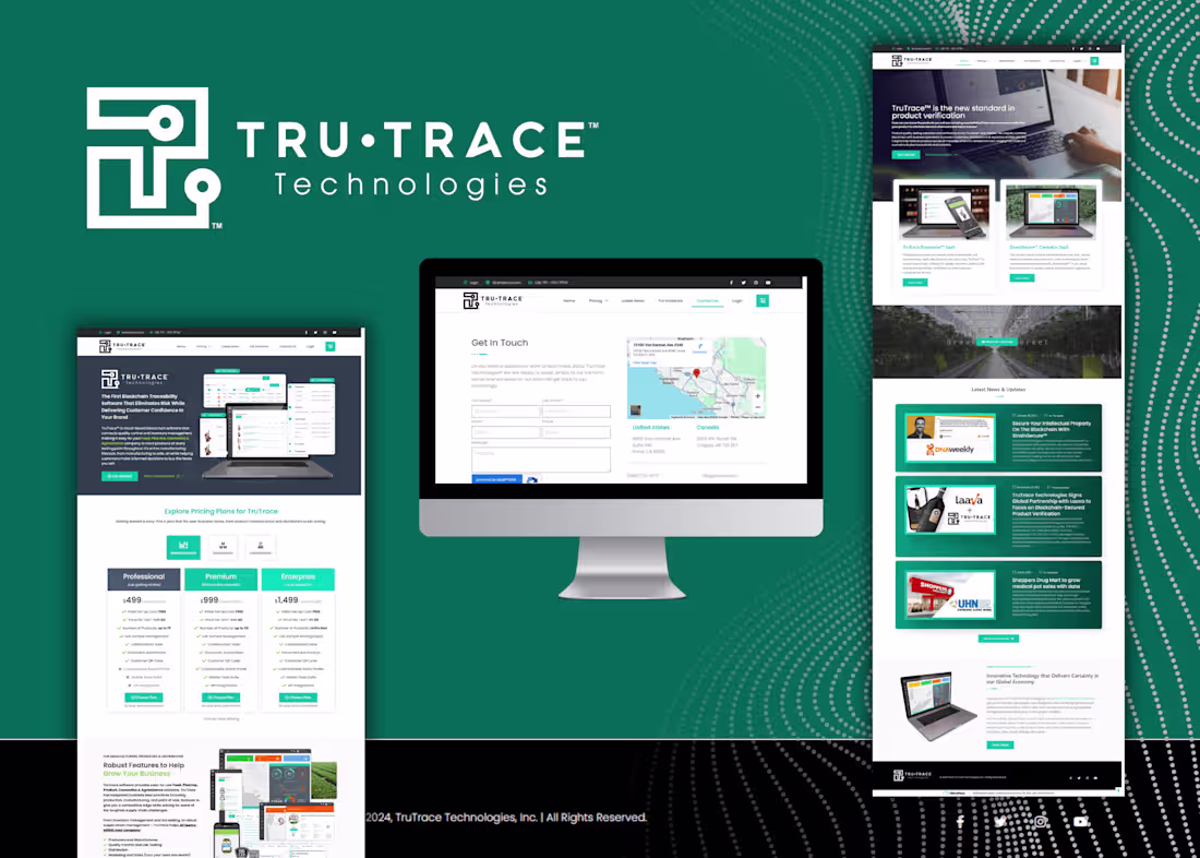 Cover image for TruTrace™ Technologies:  React Development