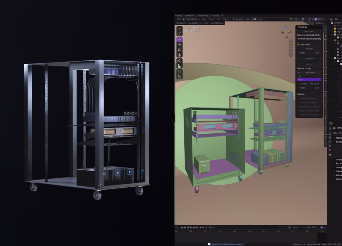 Cover image for 3D Product Tech Render: Server