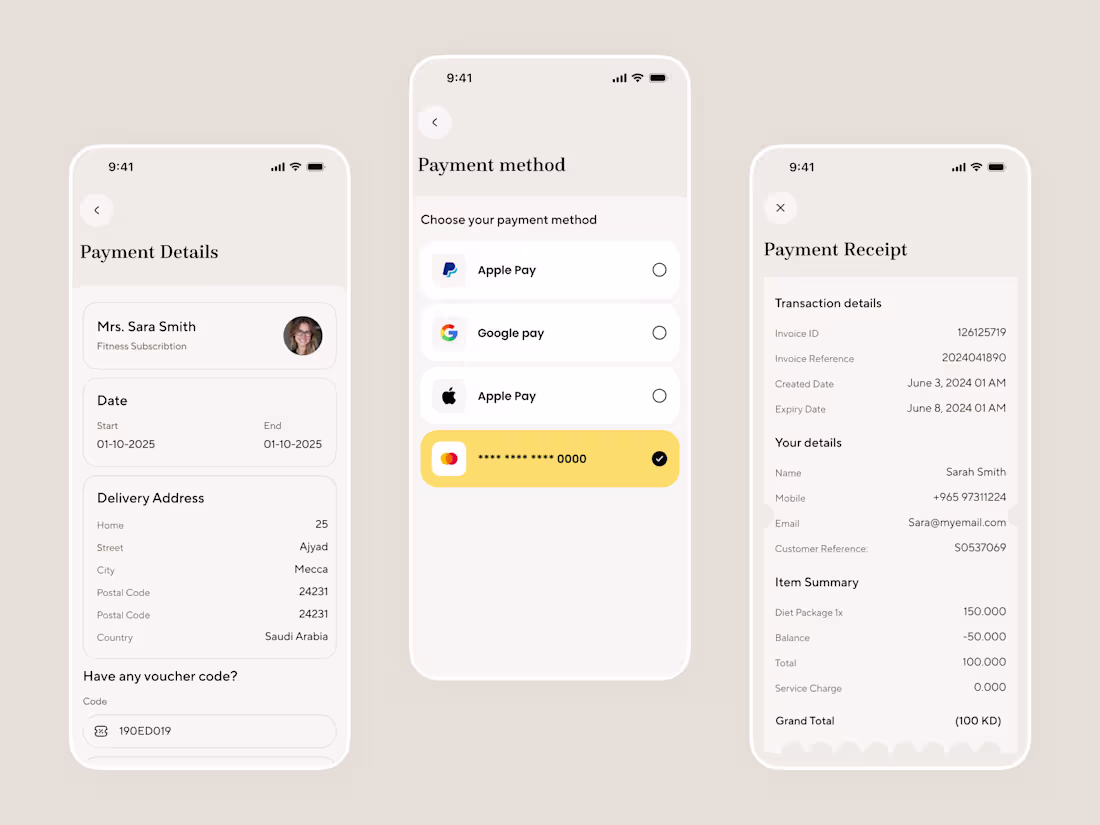 Cover image for Send Money Screen – Payment