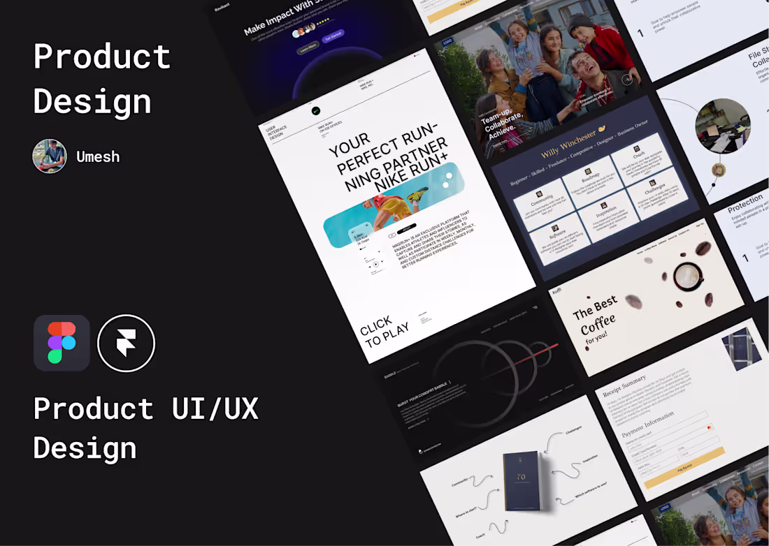 Cover image for Product UI/UX Design