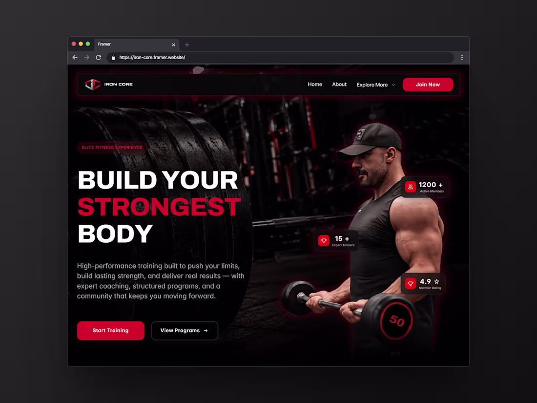Cover image for Premium Custom Framer Website Design & Development