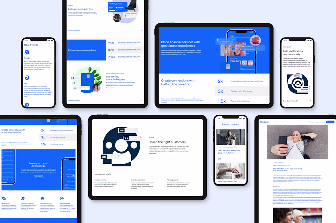 Cover image for Qorbital  Marketing Website
