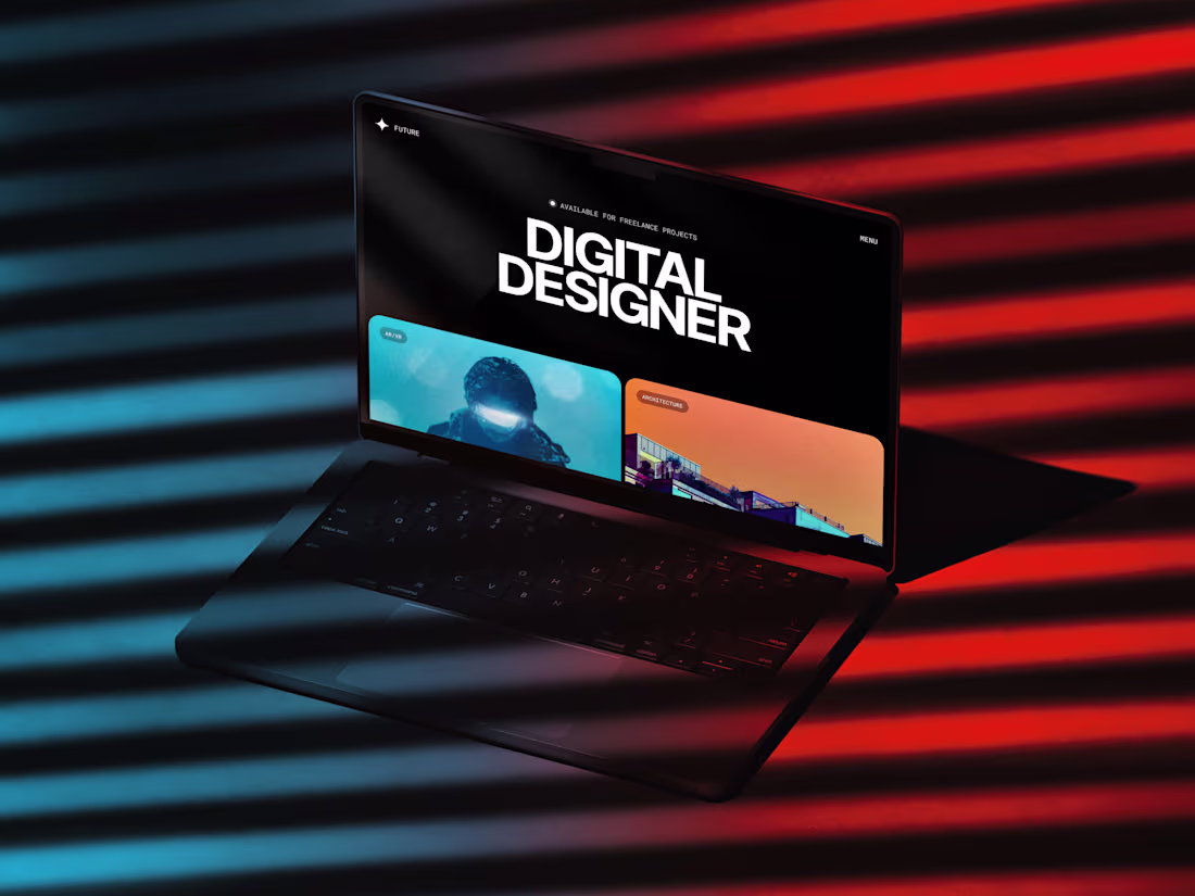 Cover image for Future Folio — Cyberpunk Portfolio Template for Framer