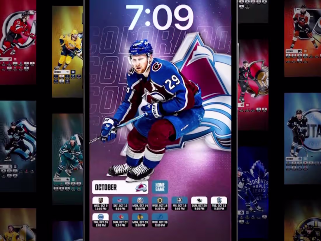 Cover image for Mobile NHL Wallpaper Schedules