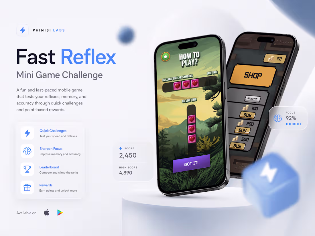 Cover image for Fast Reflex Mini Game Challange