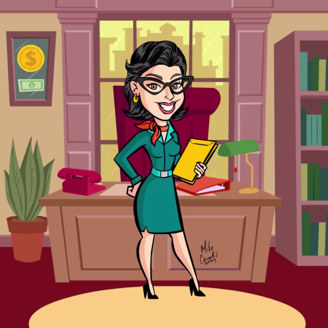 Cover image for Character Design with background In