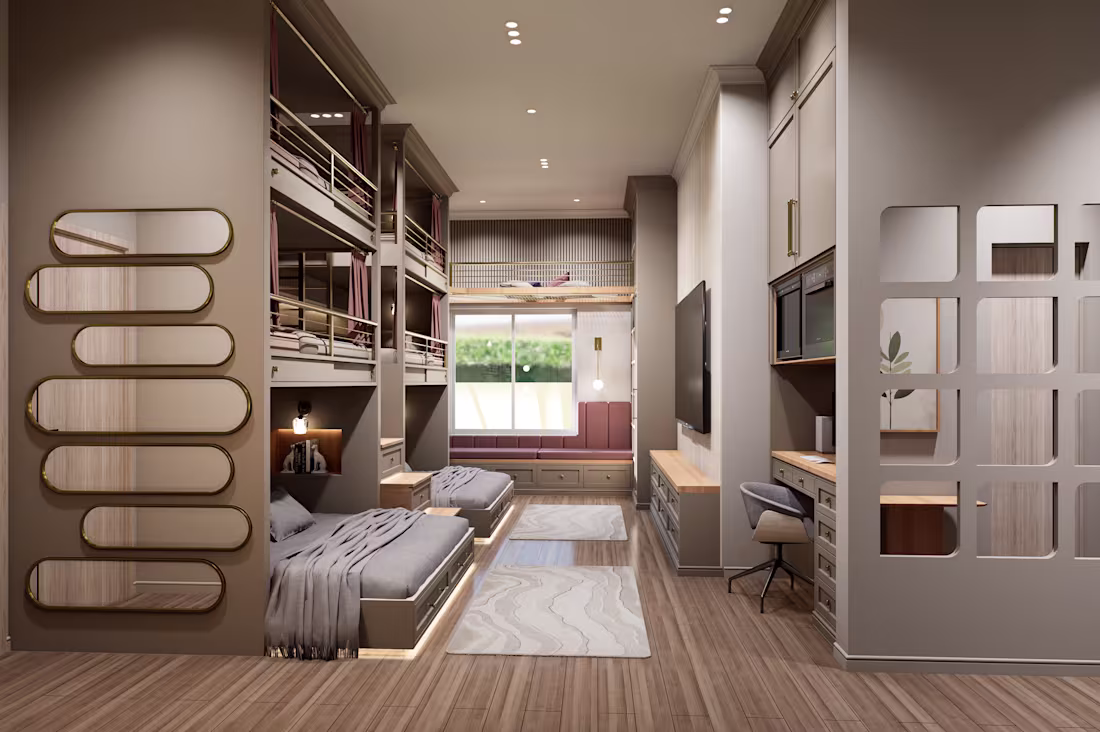 Cover image for AirBnB Bedroom Design for 12