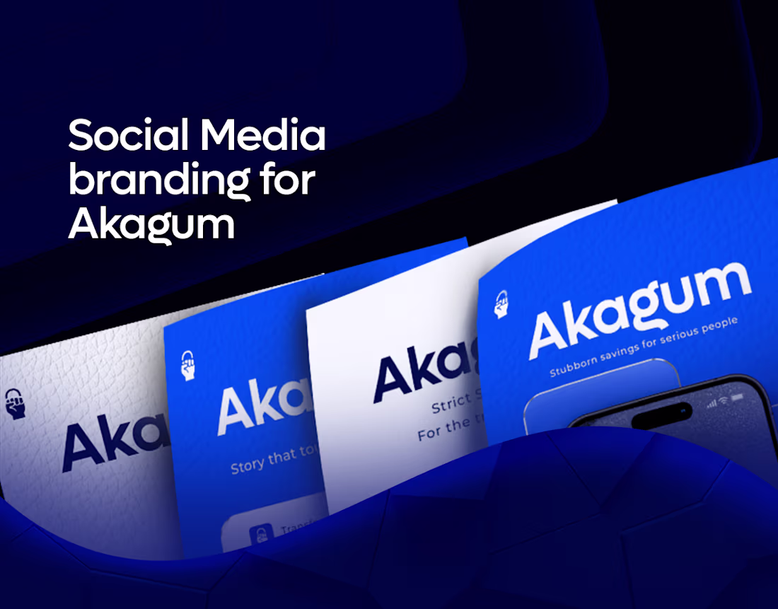 Cover image for Visual Identity & Social Media Design for Akagum