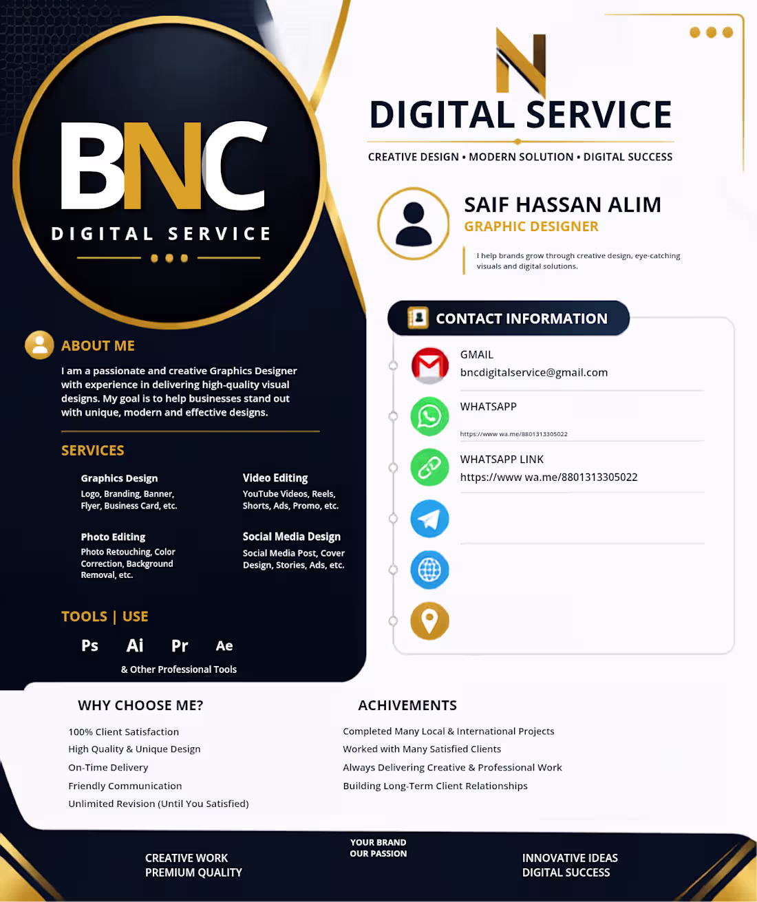 Cover image for All work services are provided.