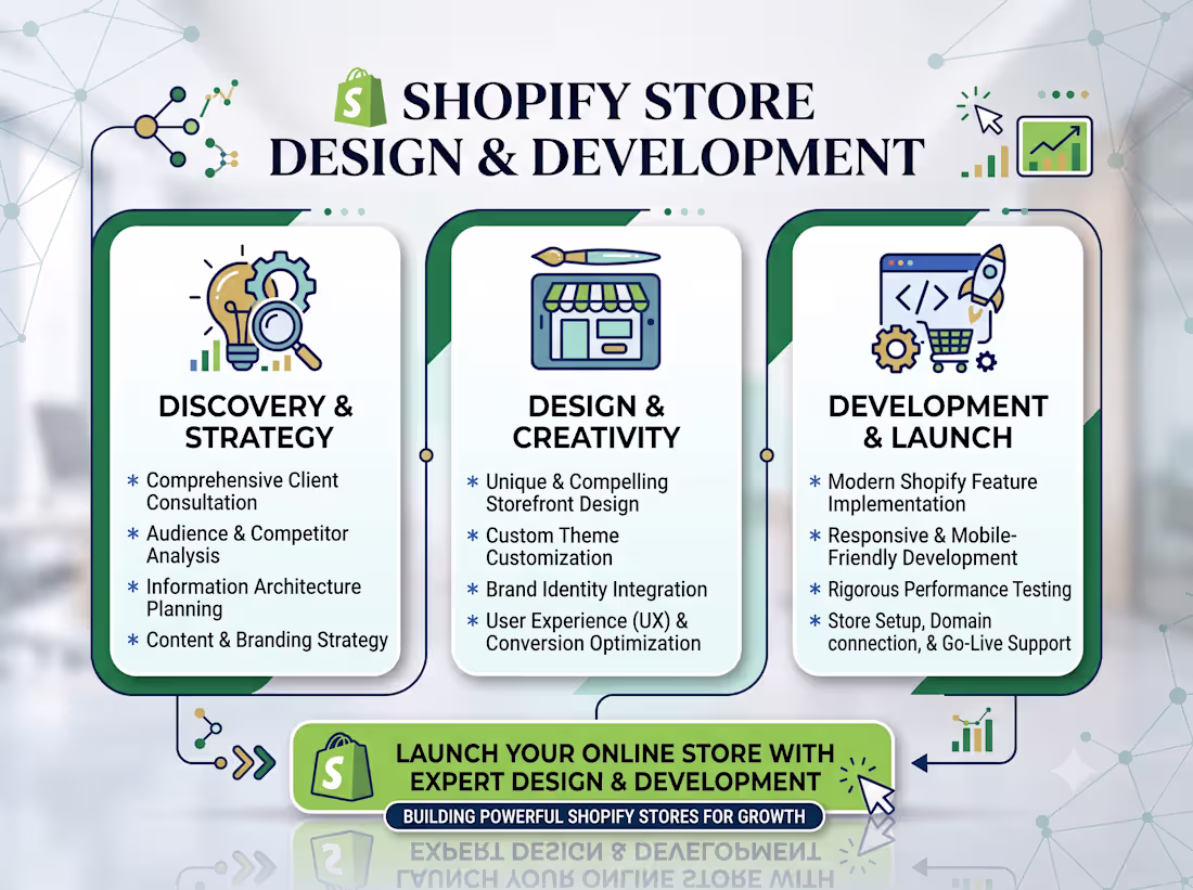 Cover image for Shopify Store Design & Development