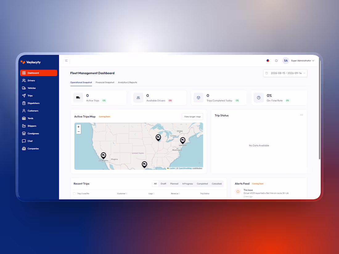Cover image for Fleet Management & Operations Platform