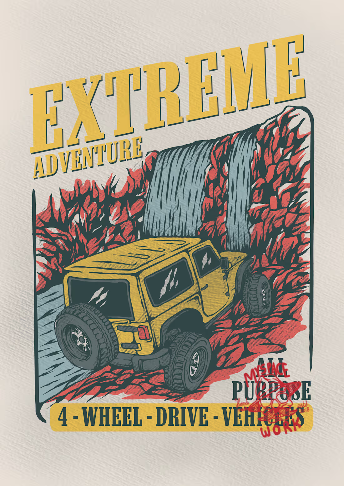 Cover image for Inspired by classic expedition advertisements, this piece is...