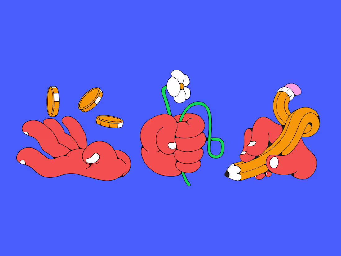 Cover image for Set of 3 Spot Illustrations
