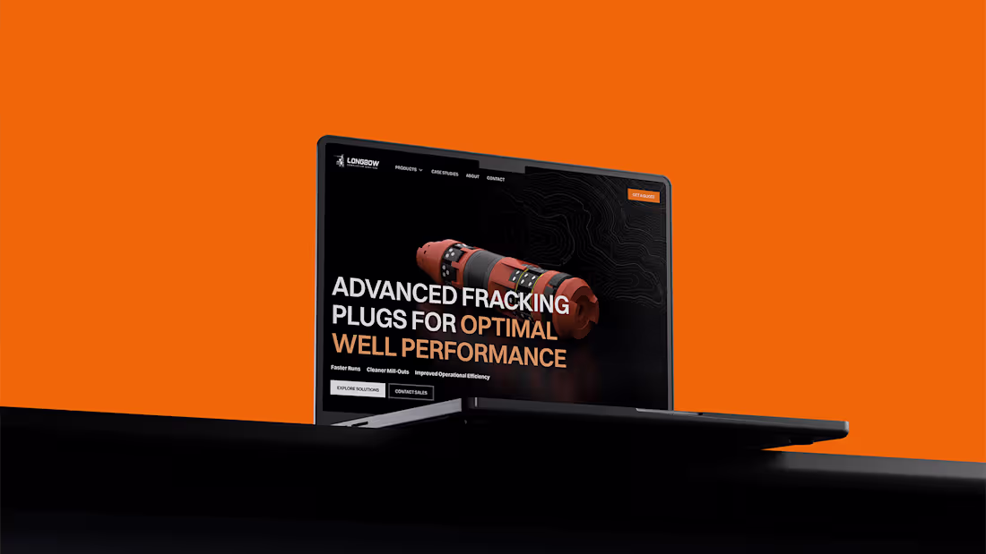 Cover image for Modern Website Design for Longbow Completion Services