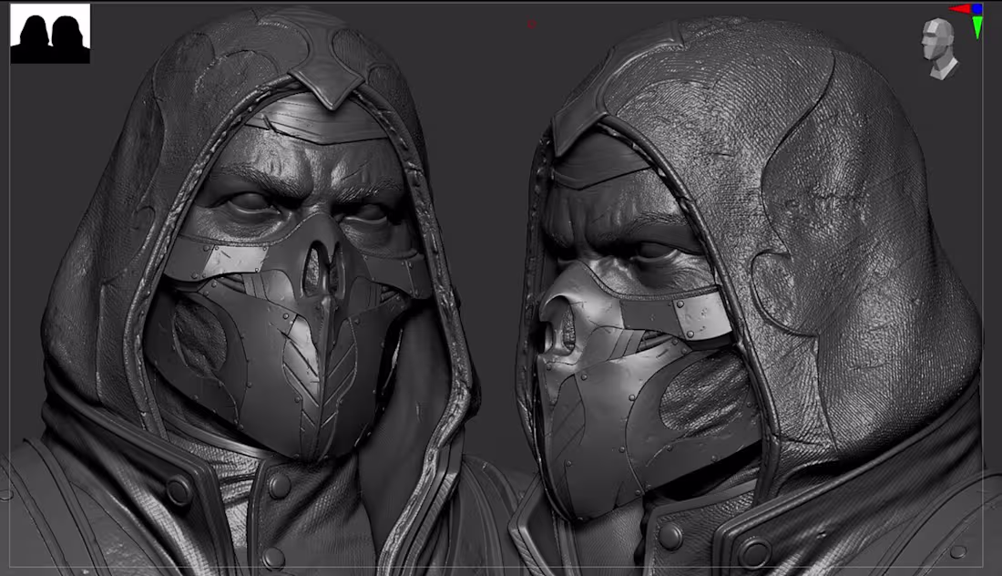 Cover image for 3d bust character modeling for 3d printing